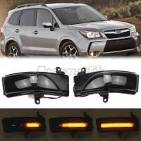 ราคา 2x LED Rearview Side Mirror Turn Light For Subaru Forester XV WRX Legacy Outback (51952334711)