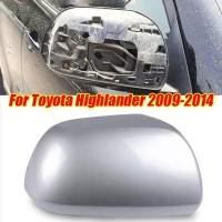 ราคา 1 ชิ้นสําหรับ โตโยต้า ชาวเขา 2008-2013 ด้านขวากระจกมองหลังฝาครอบหมวกสีเงิน (46902033909)