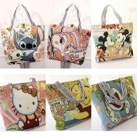 ราคา BBAG - กระเป๋าผ้าสะพายข้างลายการ์ตูนสายสั้น 2023 กระเป๋าผ้า(สะพายข้าง)A01 (9654676013)
