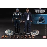 ราคา Hot Toys MMS243 Captain America : TWS - Captain America & Steve Rogers 1/6 มือสอง ของครบ สภาพดี Marvel **พร้อมส่ง** (46652327119)