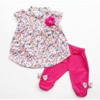 ราคา KATUN FLOWER BABY DOLL (ผ้าฝ้ายญี่ปุ่น แถมเข็มกลัด FLOWER) BABY CLOTHES BABEEBABYSHOP (9126053388)