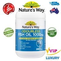 ราคา Nature's Way Fish Oil 1000mg 200 Capsules exp05/26 (24963525925)
