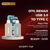 ราคา REMAX OTG USB 3.0 สมาร์ทโฟน Type C ดั้งเดิม Android HP Handphone Flashdisk ต้นฉบับ (29315266717)