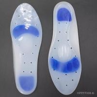 ราคา สนับสนุนพื้นรองเท้าผู้ชายผู้หญิงพื้นรองเท้ากระดูกต่อยพื้นรองเท้าซิลิโคนการดูดซึมช็อกนุ่มโค้งส้นปวดหนาปวดป้องกันนวด AGQD (44853025402)