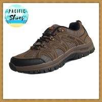 ราคา BAOJI รองเท้าเดินป่า รองเท้า outdoor รุ่น BJM606 สีน้ำตาล by Pacific Shoes (8381197982)