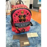 ราคา Used mcm backpack สีชมพูเข้มแท้ สภาพดีมากๆ #เป้mcmแท้ (21575284098)