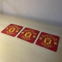ราคา MANCHESTER UNITED ที่รองแก้วกระดาษ โลโก้แมนยู จำนวน 3 ชิ้น (20221126100)