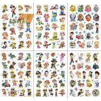 ราคา รอยสักชั่วคราว PAW Patrol กับตัวละคร Chase, Marshall และ Skye สติกเกอร์สำหรับเด็กทั้งชายและหญิง พร้อมใช้งานในงานปาร์ตี้และเป็นของขวัญใหม่ๆ (42168464713)