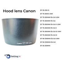 ราคา Hood lens Canon ET-60 Genuine for EF 55-250mm 75-300mm (29540537184)