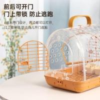 ราคา หมีทอง หนูแฮมสเตอร์ กรงใส่ของแบบใส กระเป๋าใส่เม่น แบบพกพา กรงพกพาขนาดเล็ก กรงใส่ของกระรอกแบบใส (27651362187)