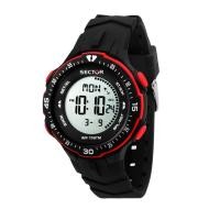 ราคา [3 Years Warranty] Sector EX-26 44mm Digital Black Silicon Band Men's Watch R3251280001 นาฬิกาผู้ชาย (22322480298)