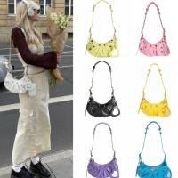 ราคา Balenciaga/Le Cagole/หนังวัว/กระเป๋าพระจันทร์ครึ่งเสี้ยว/กระเป๋าพระจันทร์เสี้ยว/กระเป๋าสะพาย/ของแท้ 100% (25433100391)