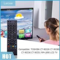 ราคา [Laicee.th] รีโมทคอนโทรลทีวีสากลสําหรับ Toshiba CT-90326 CT-90380 CT-90336 CT-90351 (26604580219)