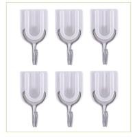 ราคา White U-shaped small plastic hook directly supplied by manufacturer (7084868209)