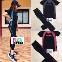 ราคา Ruwaii - ชุดออกกำลังกาย ชุดกีฬา ชุดวิ่ง ชุดฟิตเนส ชุดโยคะ ชุดแอโรบิค ชุดปั่นจักรยาน ดำน้ำ กีฬาทุกชนิด FIZAsport (20265996231)