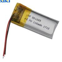 ราคา XINJ 3.7V 110 mAh Polymer Li Lithium Battery Li-ion501225 For Mp3 Mp4 Record Pen Headphones Bluetooth Speaker Smart Watc (43451388195)