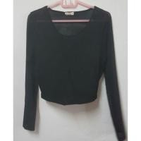 ราคา เสื้อยืดสีดำแขนยาว (64259855)