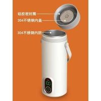 ราคา ไร้สายแบบพกพากาต้มน้ําไฟฟ้าถ้วยน้ําร้อน Baby Milk Adjuster ฉนวนกันความร้อน Thermostat ถ้วย Travel Outing Brewing นม H (46051567258)