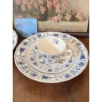 ราคา ชุดเซรามิคลายดอกไม้สายหรูรวมชุดชา 1 ชุด + จานลึก 1 ใบ ตรา นิกโก้ (42713503237)