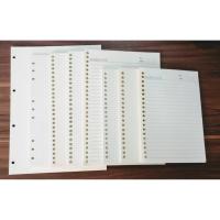 ราคา กระดาษรีฟิล A5 / B5 / A4 (1 แพ็ค มี 40 แผ่น) 100​ แกรม (4915520165)