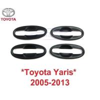 ราคา สีดำ ถาดรองมือเปิดประตู Toyota Yaris 2008 - 2013 เบ้ารองมือเปิด โตโยต้า ยาริส เบ้ากันรอย ถ้วยมือเปิด เบ้ามือ มือจับประตู (29879738941)