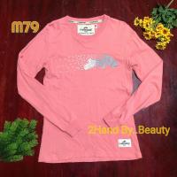 ราคา M79 เสื้อแขนยาวสีชมพู Rudedog Sz.M มือ2 (23452617468)