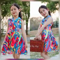 ราคา เดรสสั้นเด็กผู้หญิง(คัลเลอร์ฟูล) (24572138846)
