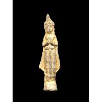 ราคา พระกรุวัดเกาะ (วัดสัมพันธวงศ์) กรุงเทพฯ เนื้อชิน สมัยรัตนโกสินทร์ตอนต้น อายุประมาณ 250 ปี (24292053407)