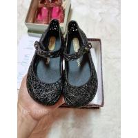 ราคา พร้อมส่ง!!_แท้100%_Mini_Melissa_campana_สีดำกริตเตอร์ (15149001278)