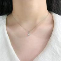 ราคา เซ็ทจี้เพชรบาเกตประกบ Minimal ติดสร้อยคออิตาลี18k✨เพชรแท้ทองแท้18k✨Amantio Daimond (25722678932)