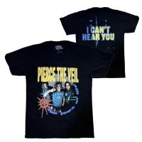 ราคา เสื้อวง PIERCE THE VEIL T-SHIRT ลาย I CAN'T HEAR YOU (BLACK) ลิขสิทธิ์แท้ UK (42101456093)