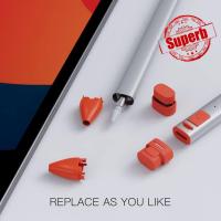 ราคา พลาสติกที่เหมาะสม Logitech Stylus Silicone Top Crayon Nib Pencil Cover Cap Logitech M5j8 (26889332569)