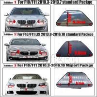 ราคา 2PCS เครื่องซักผ้าไฟหน้าสําหรับ 11-16 BMW 5 F10 F11 520d 520i 525d 528i 530d 530i 535i 550i กันชนหน้าหมวกวงเล็บ (57252644345)