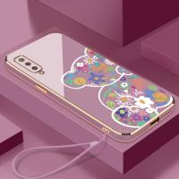 ราคา ใหม่ เคสโทรศัพท์มือถือนิ่ม ขอบตรง บางมาก กันกระแทก พร้อมสายคล้อง สําหรับ Samsung Galaxy A7 2018 Samsung Galaxy J2 Prime (22316904172)