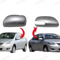 ราคา กระจกมองข้างฝาครอบกระจกมองหลังสําหรับ toyota vios gen2 batman 2008 2009 2010 2011 2012 (29526817777)