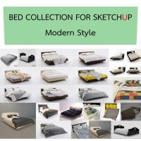 ราคา SketchUp Objects Collection vol.4 (Bed Collection) (8258387242)