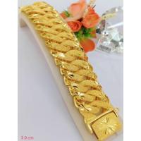 ราคา #สร้อยข้อมือชุบเศษทอง24kน้ำหนัก10฿#สร้อยข้อมือทอง (19350648095)