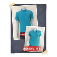 ราคา เสื้อโปโล Geeko ตรากวาง สีฟ้าเทอคอยท์ (8746290859)