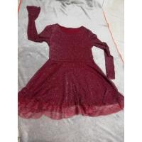 ราคา ชุดเดรสสั้นสีแดงเลือดนก (18918258572)