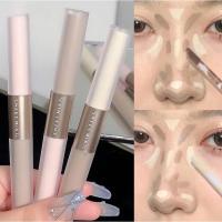 ราคา Dual-Ended Liquid Highlighter Contour Stick - Brightening Corrector Face Contour Nose Shadow แต่งหน้าเครื่องสําอาง (44253555289)