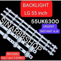 ราคา ราคา 1 ชุด 3 STRIP BACKLIGHT TV LG 55 INC 55UK6300 55" 55UK BL LAMP 8K 6V 8 K LED (52301283950)
