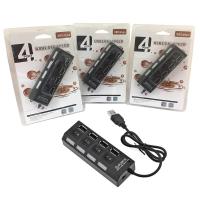 ราคา USB HUB 4 Port สวิซต์ ON/OFF USB 2.0 HUB Hi-Speed usb 2.0 แท้นะครับ (1884269609)
