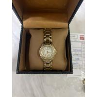 ราคา Guess Ladies Watch Gold นาฬิกาใช้งานได้ปกติ ใส่ถ่านได้เลยค่ะ (43103230726)