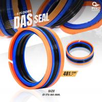ราคา DAS 175X150X25.4 (สูงรวม 50 mm.)/ 180X155X25.4 (สูงรวม 50 mm.)/ 185X160X25.4 (สูงรวม 50 mm.) ซีลลูกสูบ ซีลลูกสูบ 5 ชิ้น (27212856967)
