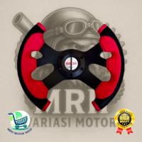 ราคา MERAH SPARCO UNIVERSAL RACING รถ STEERING WHEEL สําหรับรถทุกรุ่น, 6 ขา, ขนาด 12 13 14 นิ้ว, สีแดง, คุณภาพระดับพรีเมียม (43924708972)