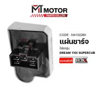 ราคา (M4102280) แผ่นชาร์จ HONDA WAVE 110-I, DREAM 110-I, SUPERCUB [BJN x MT] แผ่นชาร์จดรีม กล่องไฟWAVE110 (16929427303)