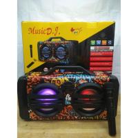 ราคา MUSIC D.J. รุ่น MM992D ลำโพงบลูทูธ 6.5" Bluetooth / USB / TF / MIC / FM ฟรี!!!ไมค์ลอย รีโมท (13697689860)