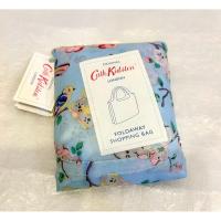 ราคา กระเป๋าช็อปปิ้งพับได้ Cath Kidston รุ่น Foldaway Shopper ลาย Continental Blossom Bird ของแท้ (48352719099)