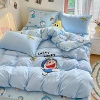 ราคา ชุดปลอกผ้านวมโดเรม่อนปักลาย | ชุดผ้าห่มฤดูร้อนโดราเอมอนสุดเท่สําหรับเด็กชายและเด็กหญิง (28539350908)