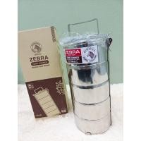 ราคา ปิ่นโต ขนาด 14 ซม. 5 ชั้น ตราหัวม้าลาย ( 1 ชั้น ) (4458528560)